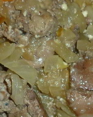 Куриная печень, маринованная в яйце, со сметаной