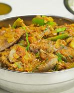 Куриная печень по-индийски