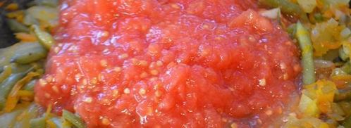 куриная печень с овощами в кисло-сладком соусе. Шаг 8