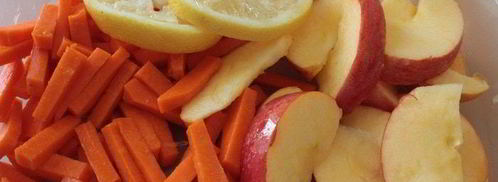 куриная печень с яблоками и баклажанами. Шаг 3