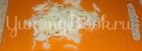 куриная печень в сливочном соусе с карри. Шаг 3