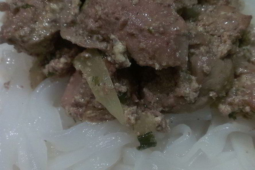 Рецепт куриной печени в сметаннома соусе