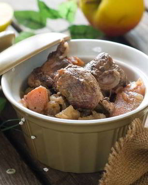 Нежная говяжья печень в горшочках