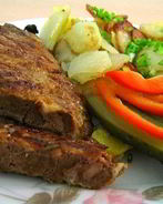 Отбивные из печени