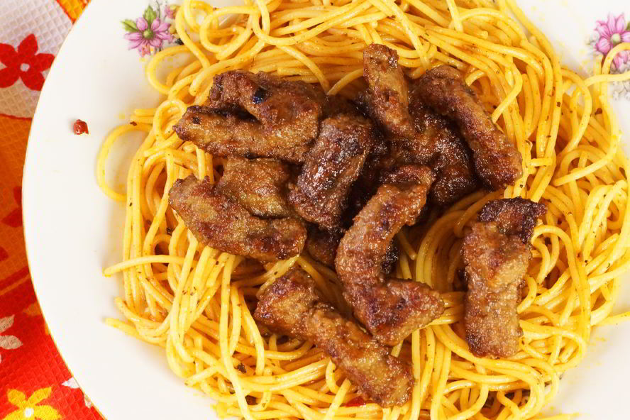 Рецепт печень говядины в коньяке