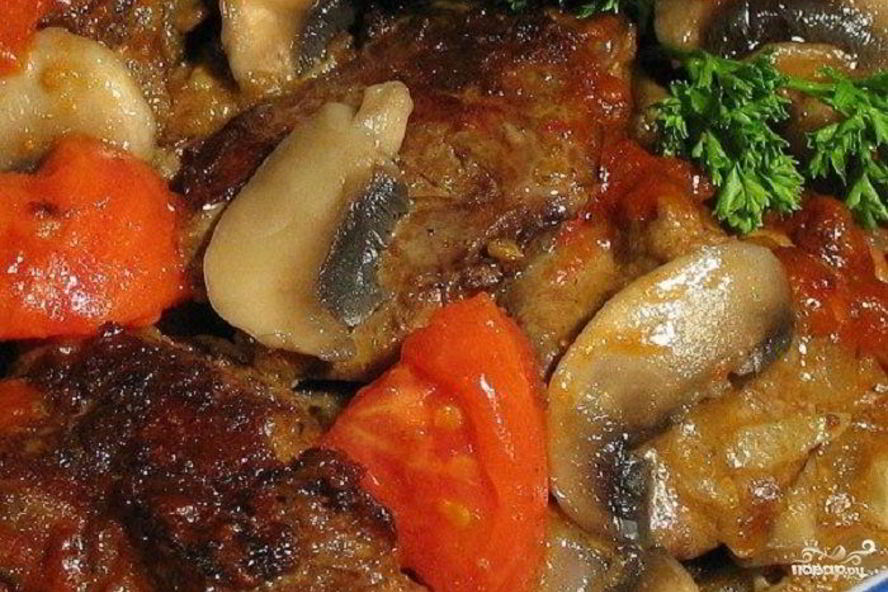 Рецепт печень куриная по-французски