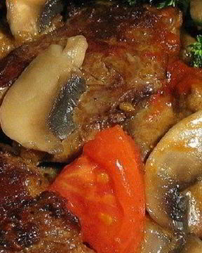 Печень куриная по-французски