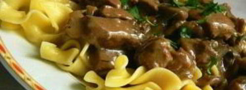 печень по-бефстрогановски. Шаг 11