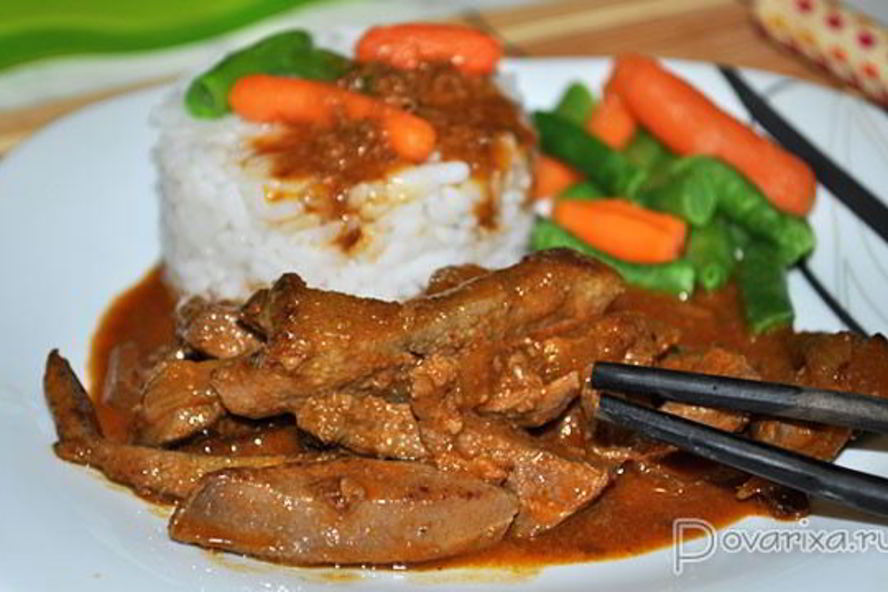 Рецепт печень по-вьетнамски