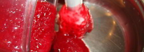 печень птицы в ягодном соусе. Шаг 2