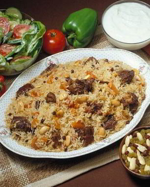 Печень с мандаринами по-японски