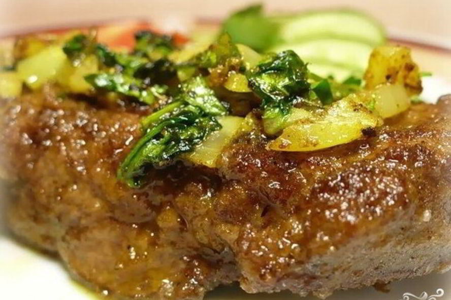 Рецепт печень, тушенная с картофелем