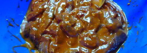 печенка в пикантном соусе. Шаг 2