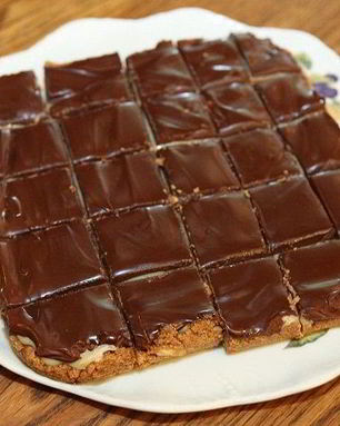 Печенье в карамели