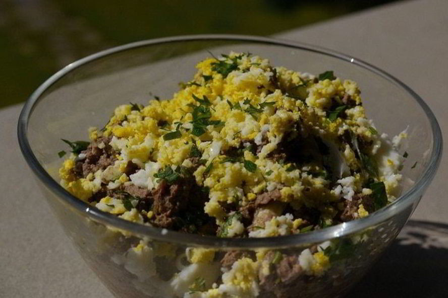 Рецепт рубленая куриная печень