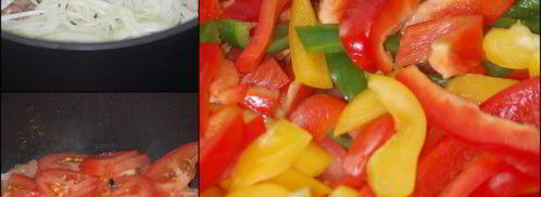 тушеная печень с овощами. Шаг 4