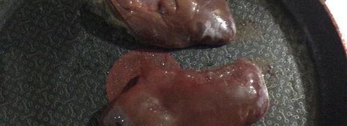 жареная фуагра с шоколадным соусом. Шаг 3