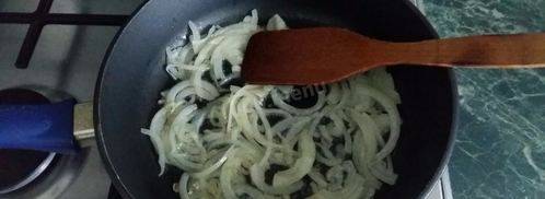 жареная печень с луком. Шаг 5