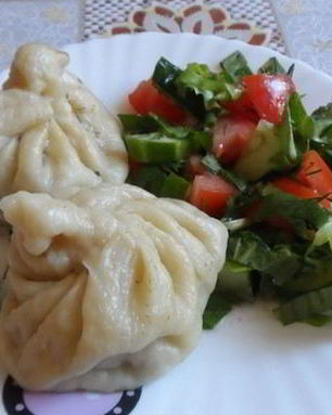 Хинкали на пару