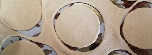 хинкали с бараниной и индейкой на пару. Шаг 5