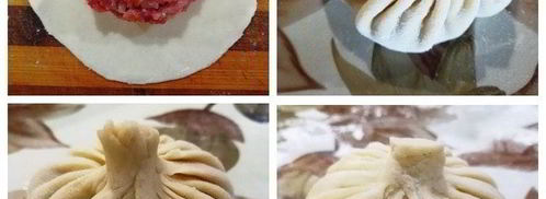 хинкали с бараниной и индейкой на пару. Шаг 6