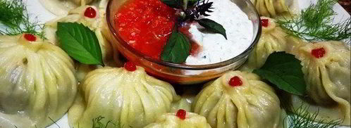 хинкали с бараниной и индейкой на пару. Шаг 10