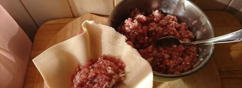 хинкали с минеральной водой. Шаг 8