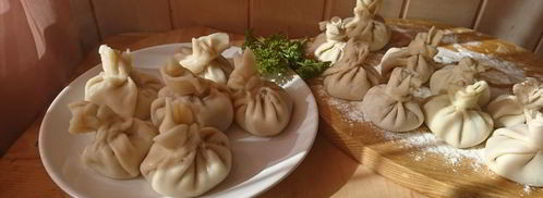 хинкали с минеральной водой. Шаг 10