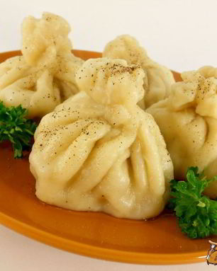 Хинкали со свининой