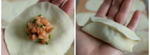 китайские жареные пельмени. Шаг 12