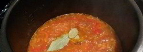 ленивые пельмени в овощном соусе. Шаг 11