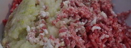 пельмени из бараньего фарша. Шаг 2