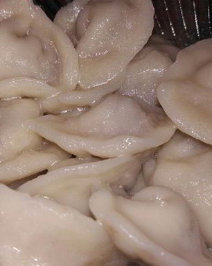 Пельмени из говяжьего фарша с луком