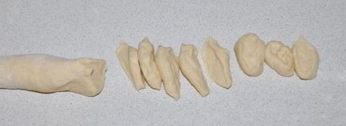 пельмени с фаршем и квашеной капустой. Шаг 3