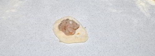 пельмени с фаршем и квашеной капустой. Шаг 6