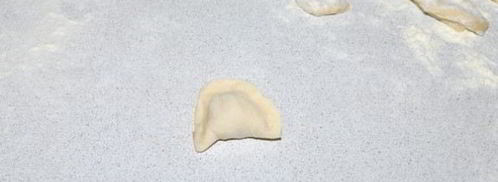 пельмени с фаршем и квашеной капустой. Шаг 7