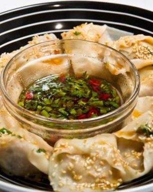 Пельмени с индейкой и креветками