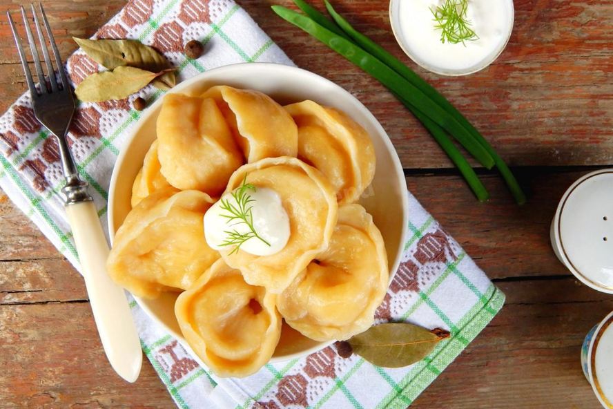 Рецепт пельменей с капустого