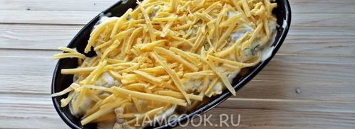 пельмени с сыром и сметаной в духовке. Шаг 9