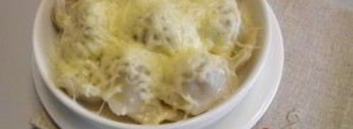 пельмени с сыром в духовке. Шаг 13