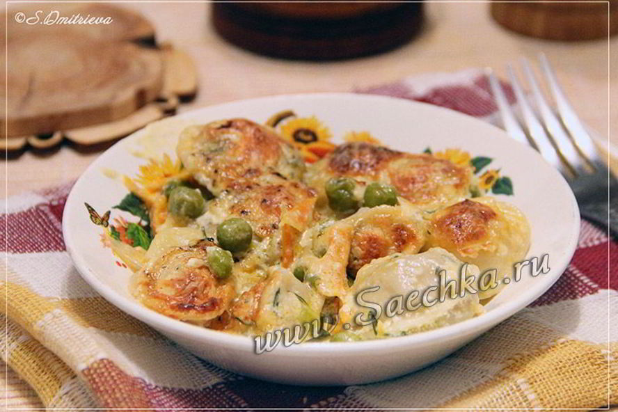 Рецепт пельмени в духовке