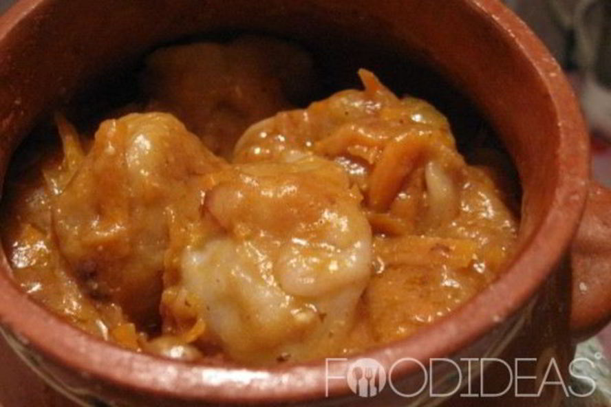 Рецепт пельмени в горшочках