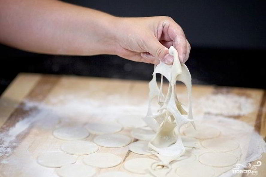 Рецепт тесто на пельмени на молоке