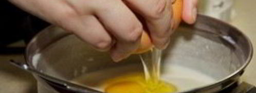 тесто на пельмени на молоке. Шаг 4