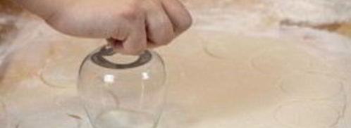 тесто на пельмени на молоке. Шаг 9