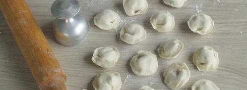 веганские пельмени с фалафелем. Шаг 14