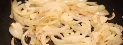 жареные пельмени с яйцом. Шаг 6