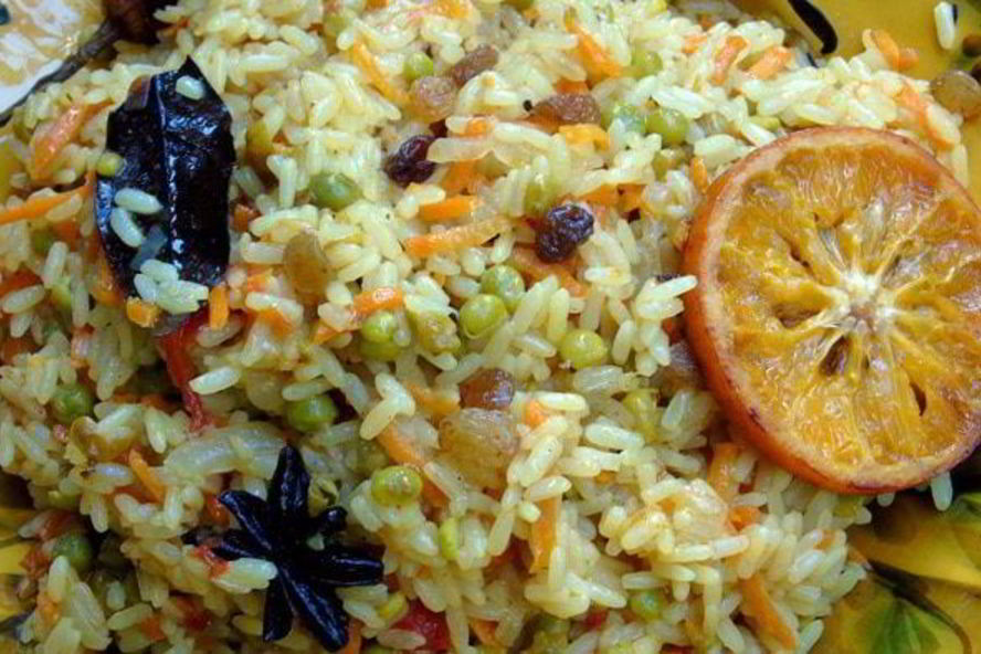 Рецепт индийский овощной пряный плов
