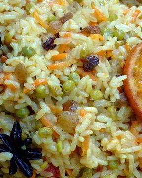 Индийский овощной пряный плов