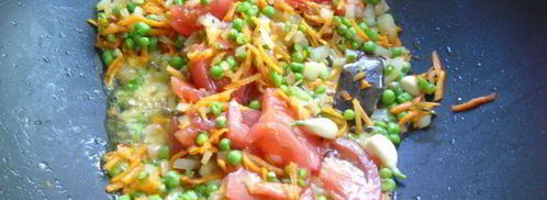 индийский овощной пряный плов. Шаг 4